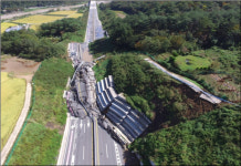 태풍피해로 통제된 국도4호선 장항교차로 6월 말 개통