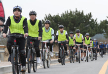[포토] 자전거 타고 나라사랑 국토순례