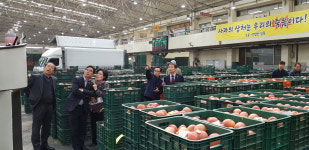 영천시의회, 안동·포항 농산물도매시장 시설 견학