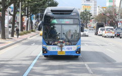 [포토] 대구에 친환경 전기시내버스 달린다