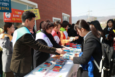 예천군보건소, 예천여중서 결핵 바로알기 홍보