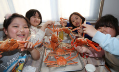 [포토] 맛있는 대게 파티