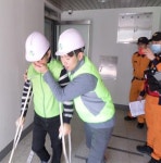 경주금장주공단지, 화재진압·인명구조 종합소방훈련 실시