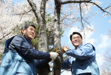 [포토] 포항시-포스코, 환호해맞이 공원 명소화 맞손