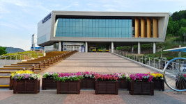 상주 자전거박물관 입구 새단장