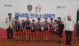 문경 점촌중앙초등학교 정구부, 제48회 전국소년체육대회 금메달