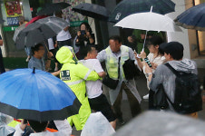 제11회 대구퀴어문화축제·반대집회…동성로 대중교통전용지구 혼잡