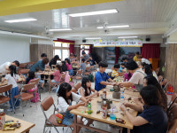 영천금호초등학교, 학부모 초청 자녀와 함께하는 화병 만들기 행사