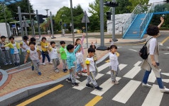 군위초 병설 유치원, 대구 어린이 교통랜드 체험학습