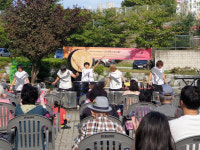 영천문내주공아파트 타악 퍼포먼스 인수화풍 예술여행 박수갈채