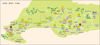 봉화 국립백두대간수목원, 가을 트레킹 명소로 인기