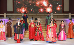 한류 사극 드라마 속 오색찬란한 한복, 경주엑스포 관객 매료