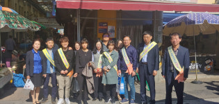 상주시 북문동. 지역경제 활성화 전통시장 장보기 행사 펼쳐