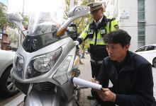 [포토] 대구 북구 동천동 일대, 불법개조 이륜차 단속