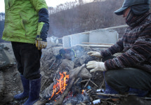[포토] 춥다 추워 청송군 주왕산면 얼음골