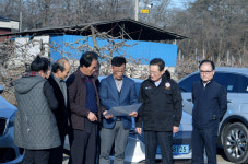 최기문 영천시장, 대창면 지역 방문 민생 행보