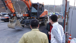포항 대이동 4개월만에 또 대형 싱크홀…다니기 겁나요