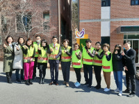 구미 사랑의열매나눔봉사단, 금오종합사회복지관서 어르신에 삼계탕 배식봉사