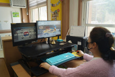 영주 이산초, 고학년 학생·학부모·교사 온라인 개학식 가져