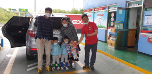 한국도로공사 대구포항고속도로 청통주유소, 어린이날 이벤트 성료