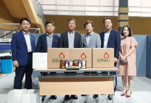 대구은행 경산영업부, 소상공인 지원 T/F팀에 격려 간식 전달
