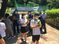 포항시, 철강공단 인근 8개 초등학교에 교실숲 조성
