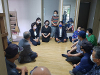 경산시 중앙동, 경로당 재개 첫날 어르신 안부 챙겨