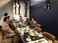경산 자인면 백억하누, 지역 어르신에 한우불고기 대접 훈훈