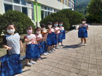 영천 북안초병설유치원, 찾아오는 염색놀이 원내 체험 활동 실시