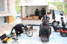 칠곡군장애인종합복지관, 장애인 대상 보장구 수리·세척 서비스