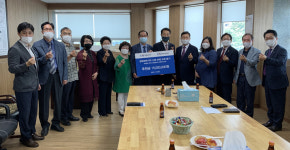 CTS기독교TV 포항·안동지사, 미자립교회 수해피해 복구 지원금 전달