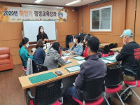 울릉도서관, 평생교육강좌 감성표현 캘리그라피 개강