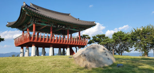 [김진혁의 I Love 미술] 침산만조 (砧山晩照)와 박작대기 오봉산