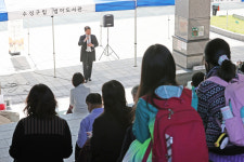 [포토] 대구 수성구 범어도서관, 가을마중 4색 런치음악회