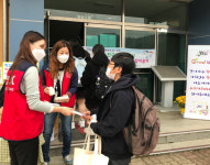 군위교육지원청 Wee센터, 아침밥 먹기 캠페인…의흥중 학업중단 예방의 날 운영