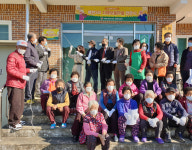 구미시 선산보건소, 산동면 백현2리 치매보듬마을 현판식 개최