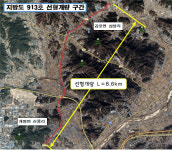 김천시, 신룡리~삼성리 지방도 정비 잰걸음