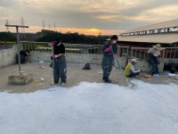 경산시자원봉사센터·한국가스공사 대경본부, 쿨루프 프로젝트 마무리