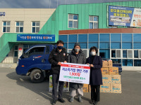 영천 통천사, 신녕면에 취약계층 사랑의 연탄 기탁