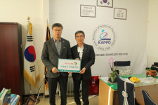 LX 포항지사, 경북지체장애인협회 포항시지회에 이웃돕기 성금 전달