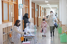 [포토] 2021학년도 초등학교 신입생 예비소집도 워킹스루