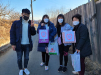 영천대창초, 비대면 겨울방학식…안전한 겨울방학 응원선물 전달
