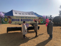 경산 용성초, 야외 개별 졸업식 눈길
