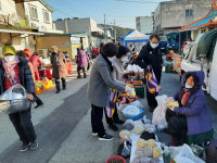 울진군 평해읍사무소, 설맞이 전통시장 장보기 행사