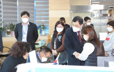 주낙영 경주시장, 신당천 하천재해예방사업 현장 등 방문