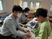 칠곡경찰서, 아이세상어린이집 대상 찾아가는 지문사전등록 실시