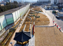 구미시 사곡 철로변 녹지 산책로·테마공원 탈바꿈