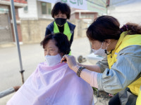 경산시자원봉사센터, 진량읍 부기2리 찾아라 행복마을 봉사활동
