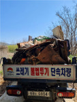 김천시, 직지사 강가 쓰레기 약 60여t 수거