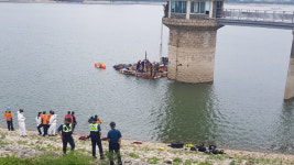 경주 보문호 취수탑 점검 민간 잠수사 1명 수문 빨려 들어가…생사여부 불투명